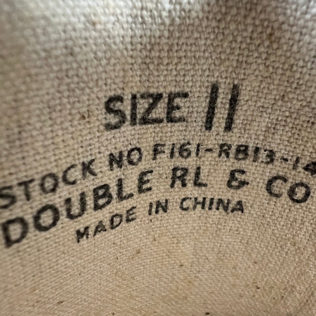 RRL Olive Norfolk Sneakers