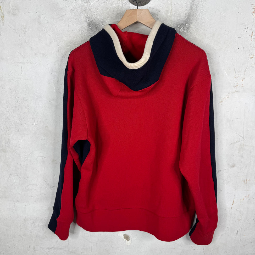 Thom Browne Barneys Two Toned Cashmere Blend Hoodie