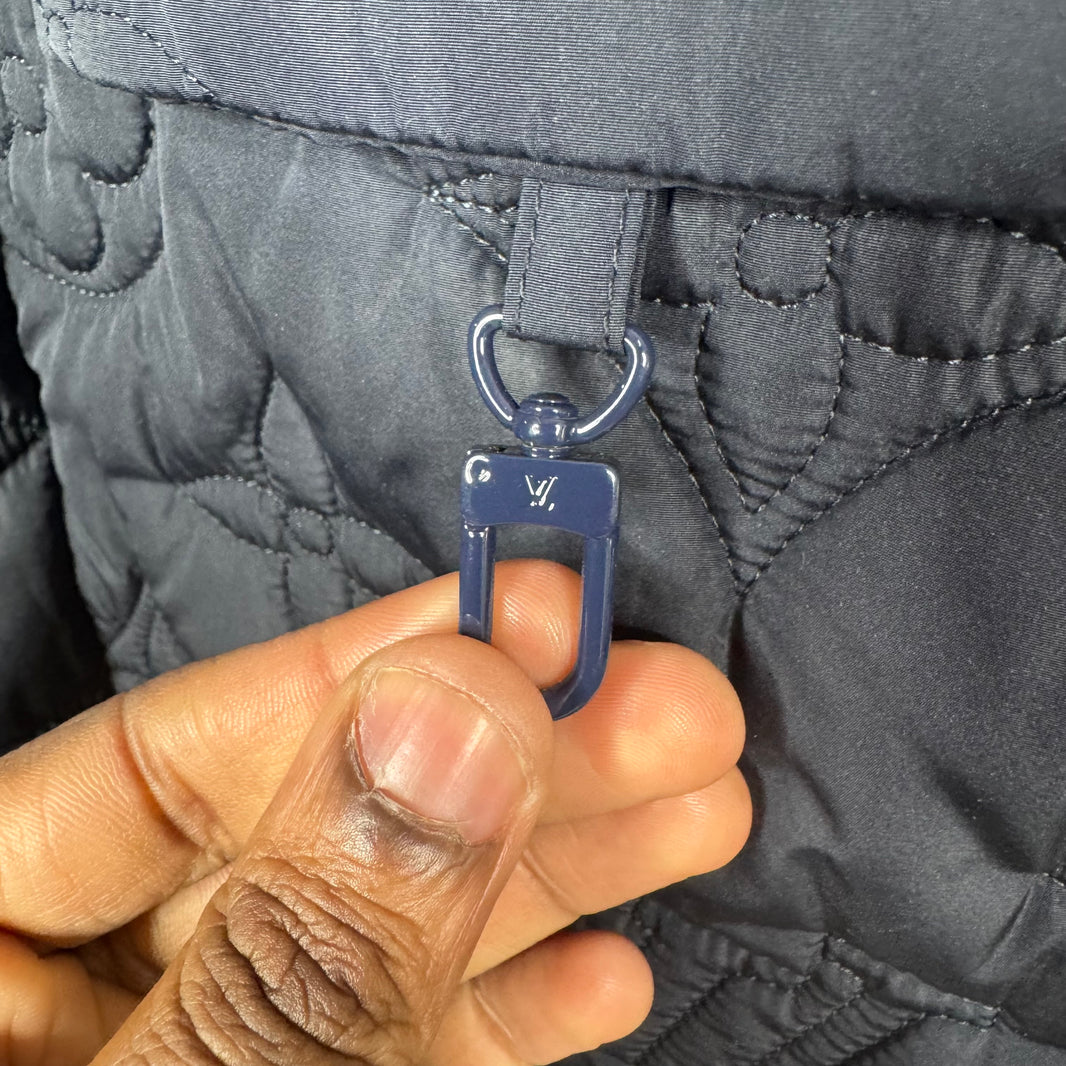 Louis Vuitton Nylon Monogram Embossed Jacket