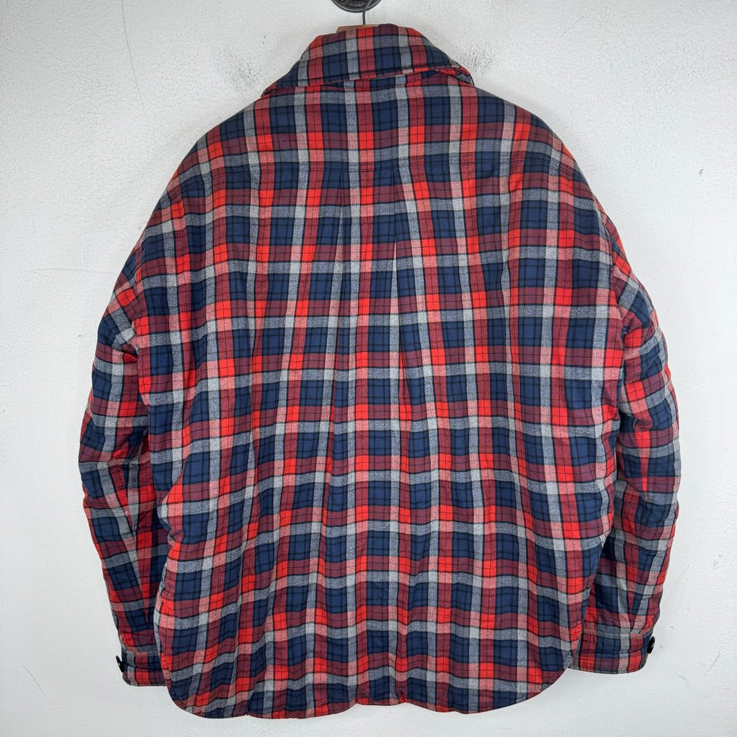 Balenciaga Padded Flannel Jacket