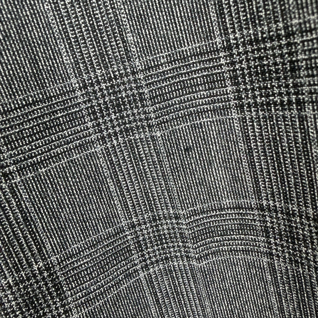 Celine Gray Plaid Trousers