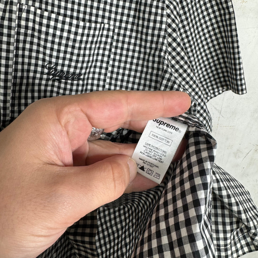 Supreme Gingham Short Sleeve Shirt