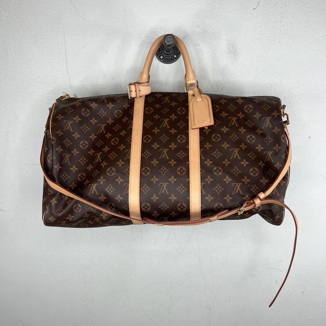 Louis Vuitton Sample Monogram Keepall 55 Dufffle Bag