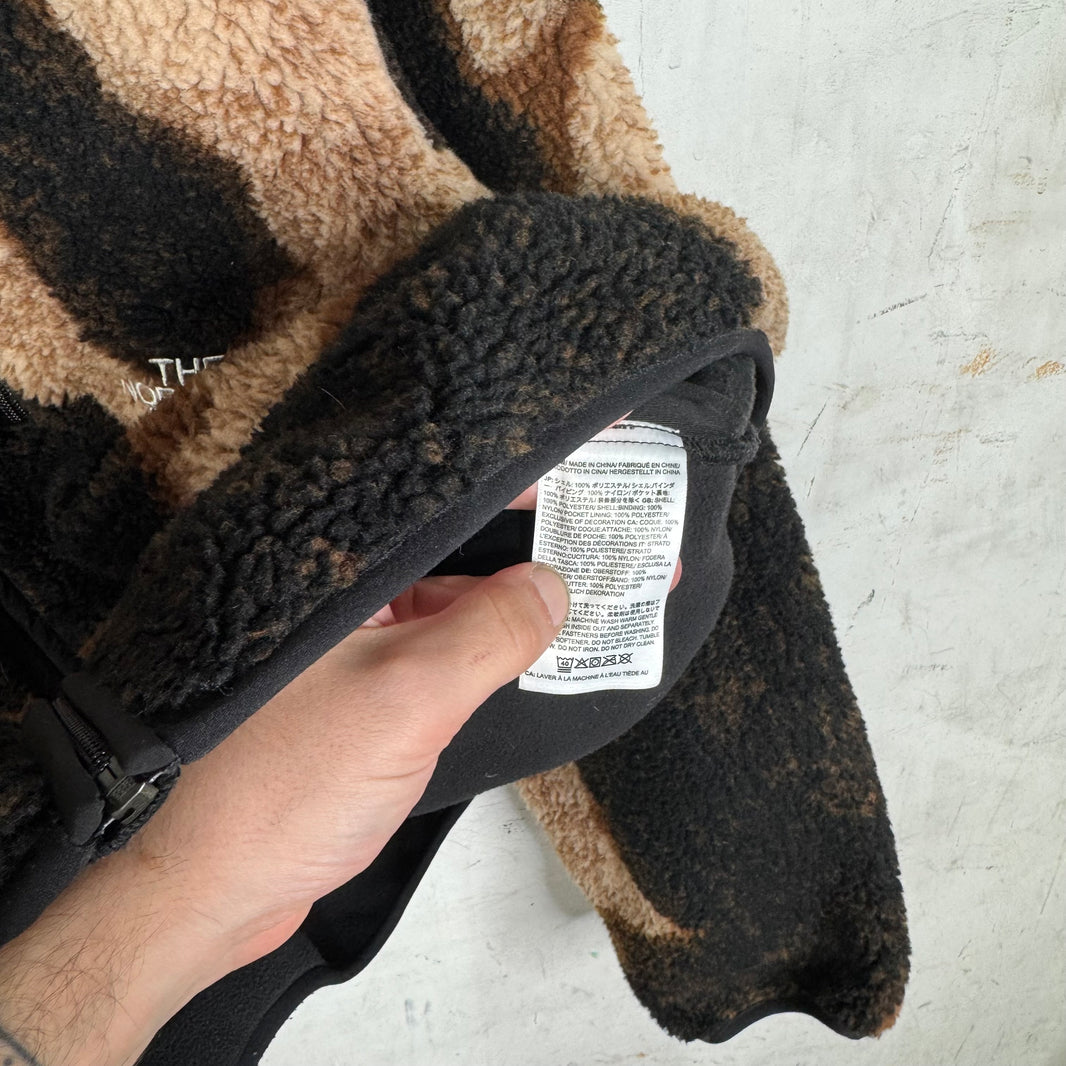 Supreme x TNF Bleached Fleece Jacket