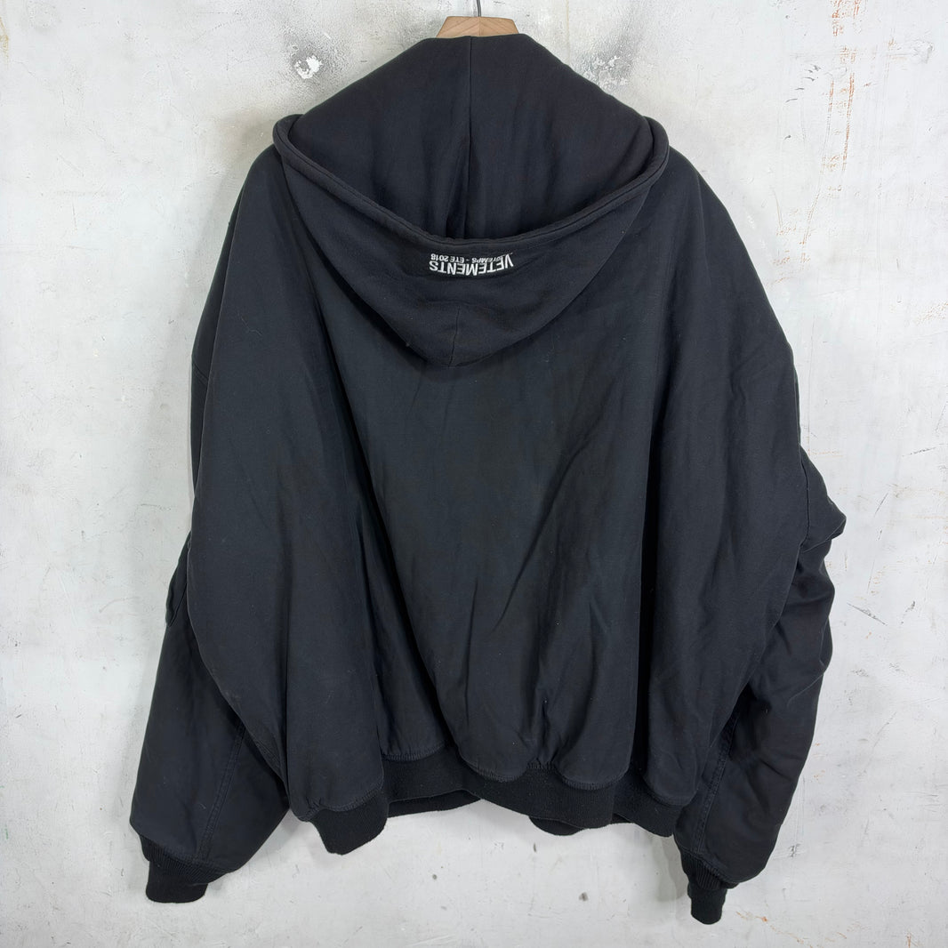 Vetements x Alpha Emoji Bomber