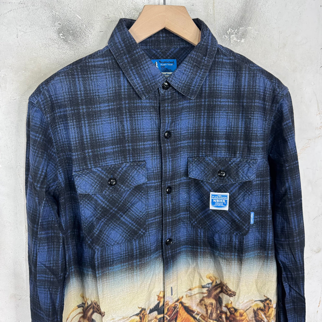 Neighborhood Horses Flannel