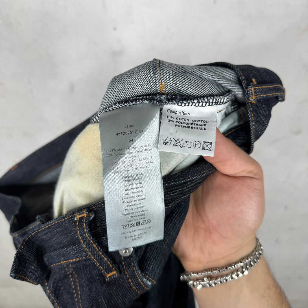 Dior Japan Raw Jeans