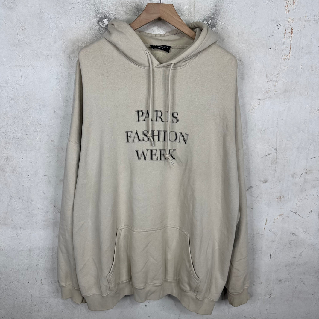 Balenciaga PFW Pixel Hoodie