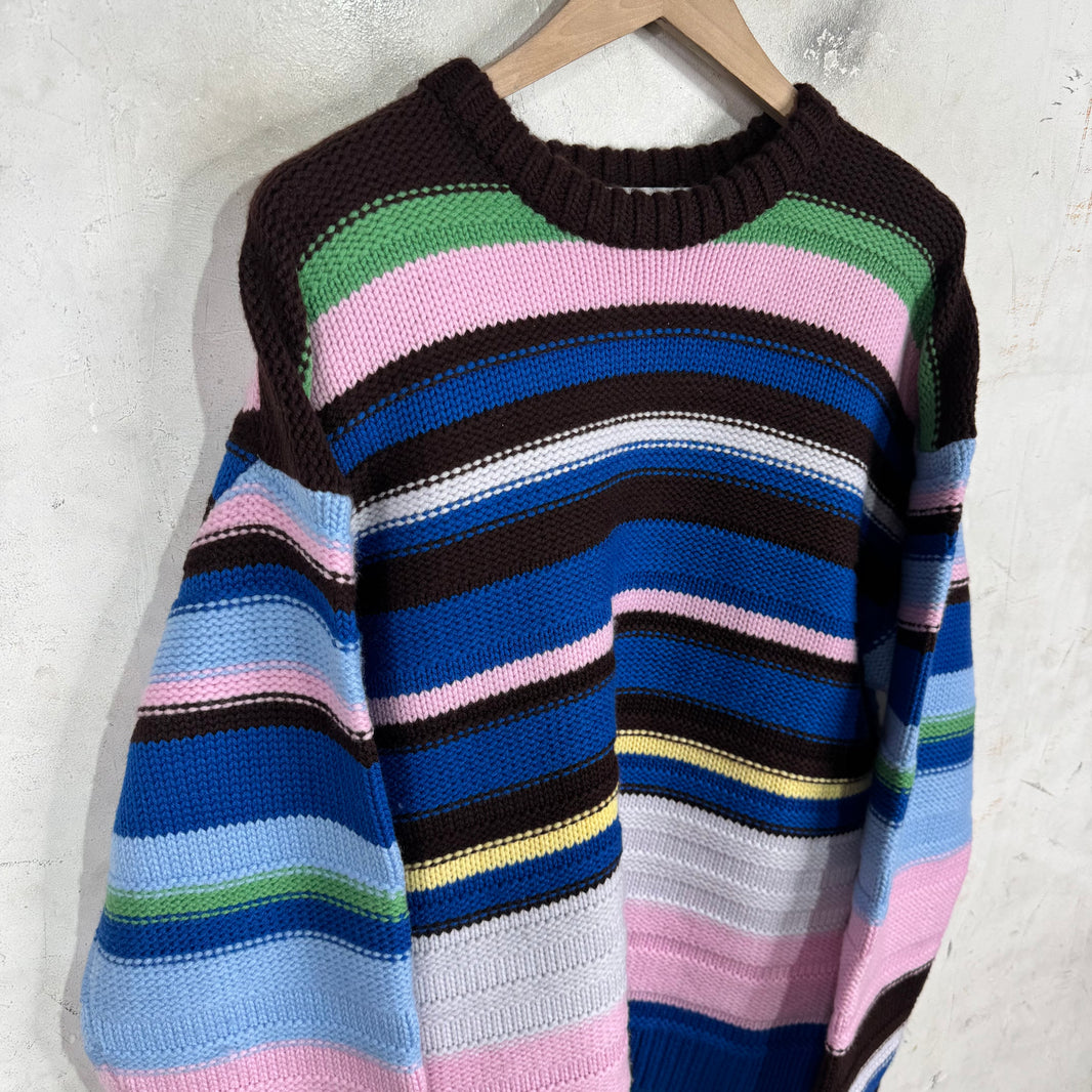 JW Anderson Striped Heavy Knit Sweater