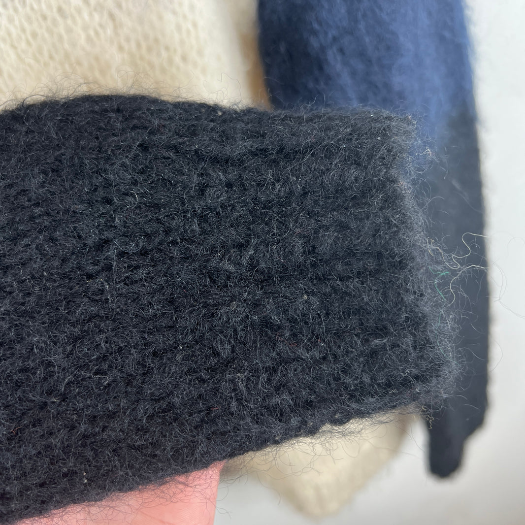 CDG Ganryu Tri Tone Mohair Sweater