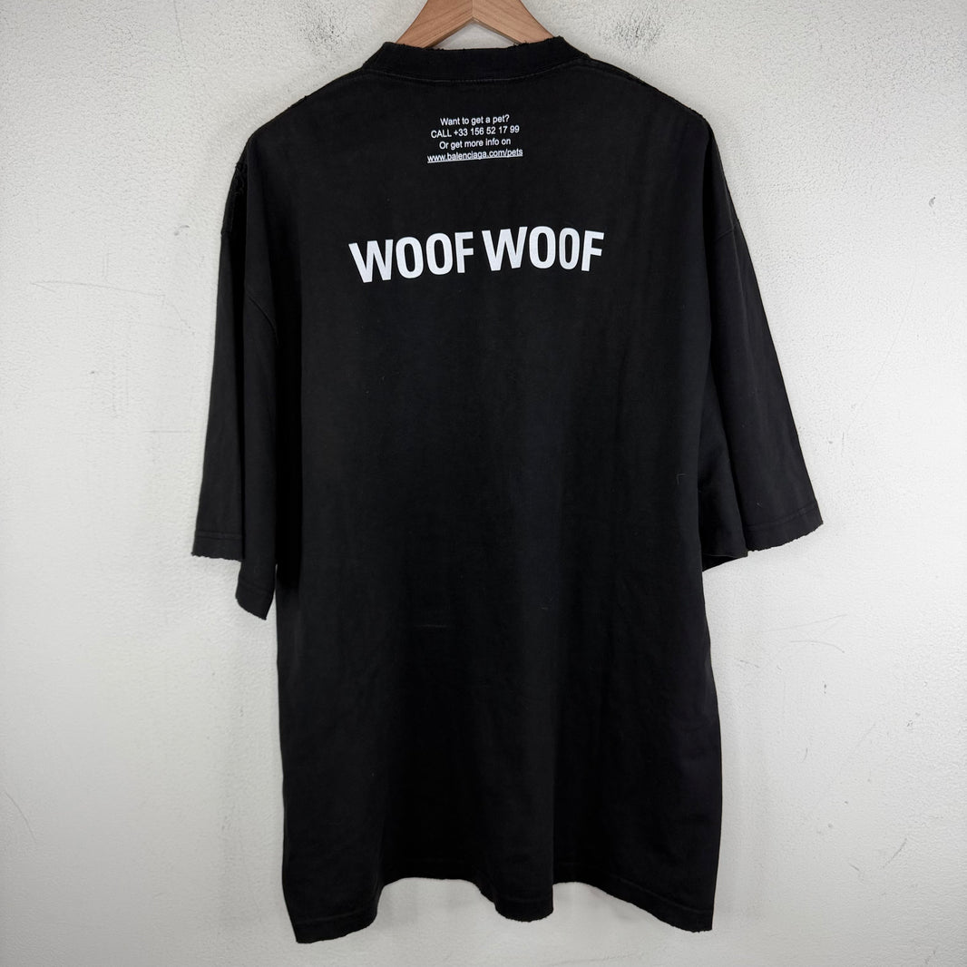 Balenciaga Sample I Love Dogs T-Shirt