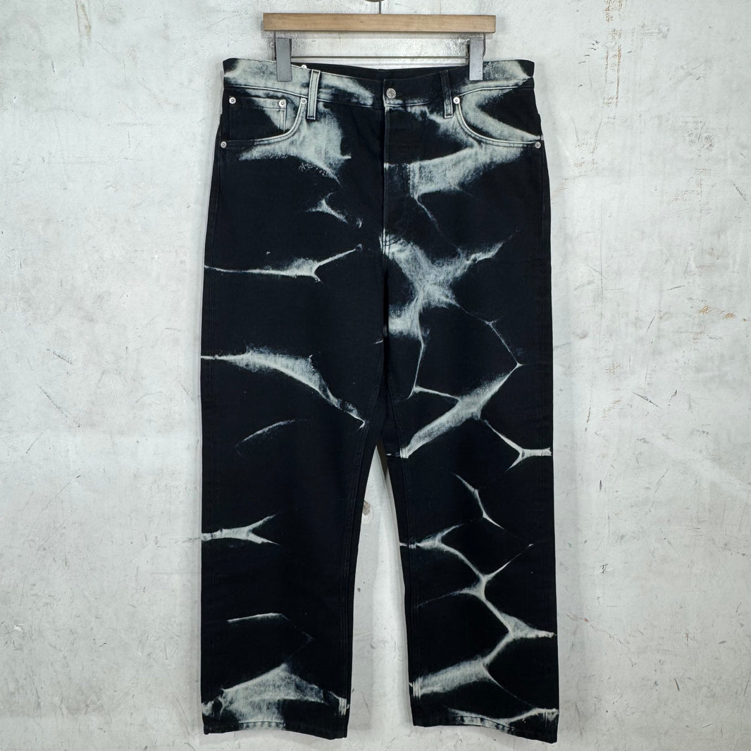 Dries Van Noten Dyed Indigo Loose Jeans