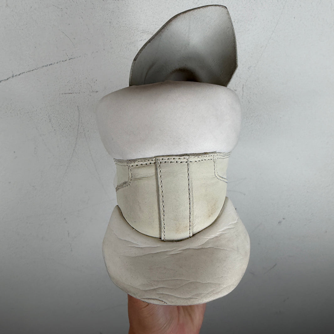 Rick Owens Adidas White Runner Sneakers