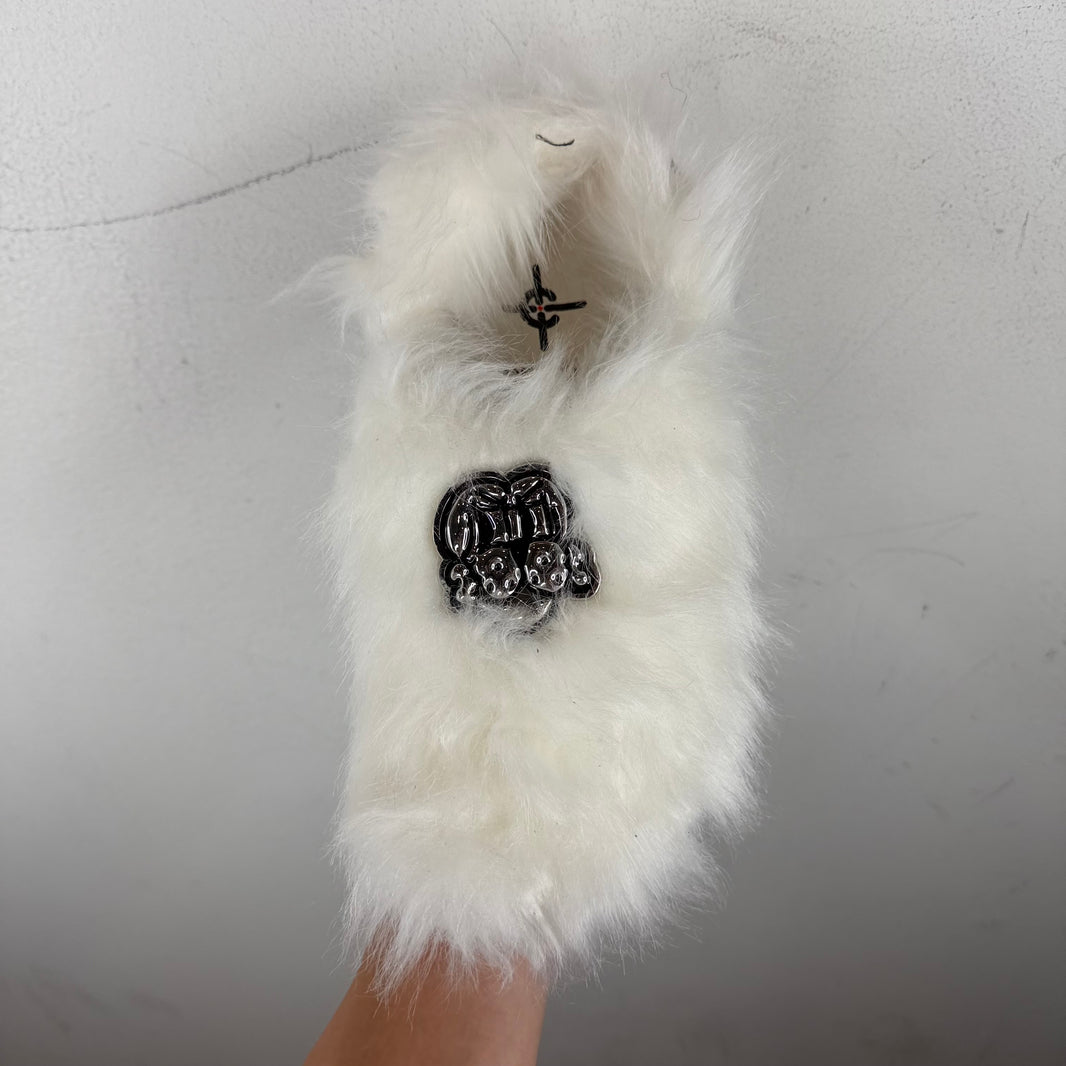 Chito Croc Furry Sandals