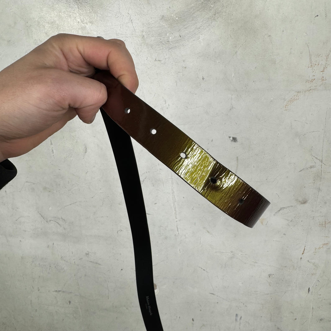 Margiela Skinny Iridescent Belt