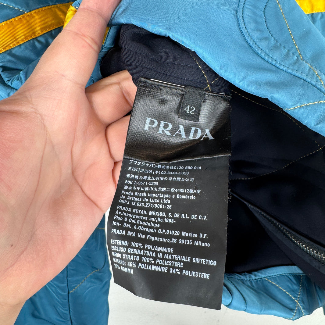 Prada Cropped Quilted Jacket