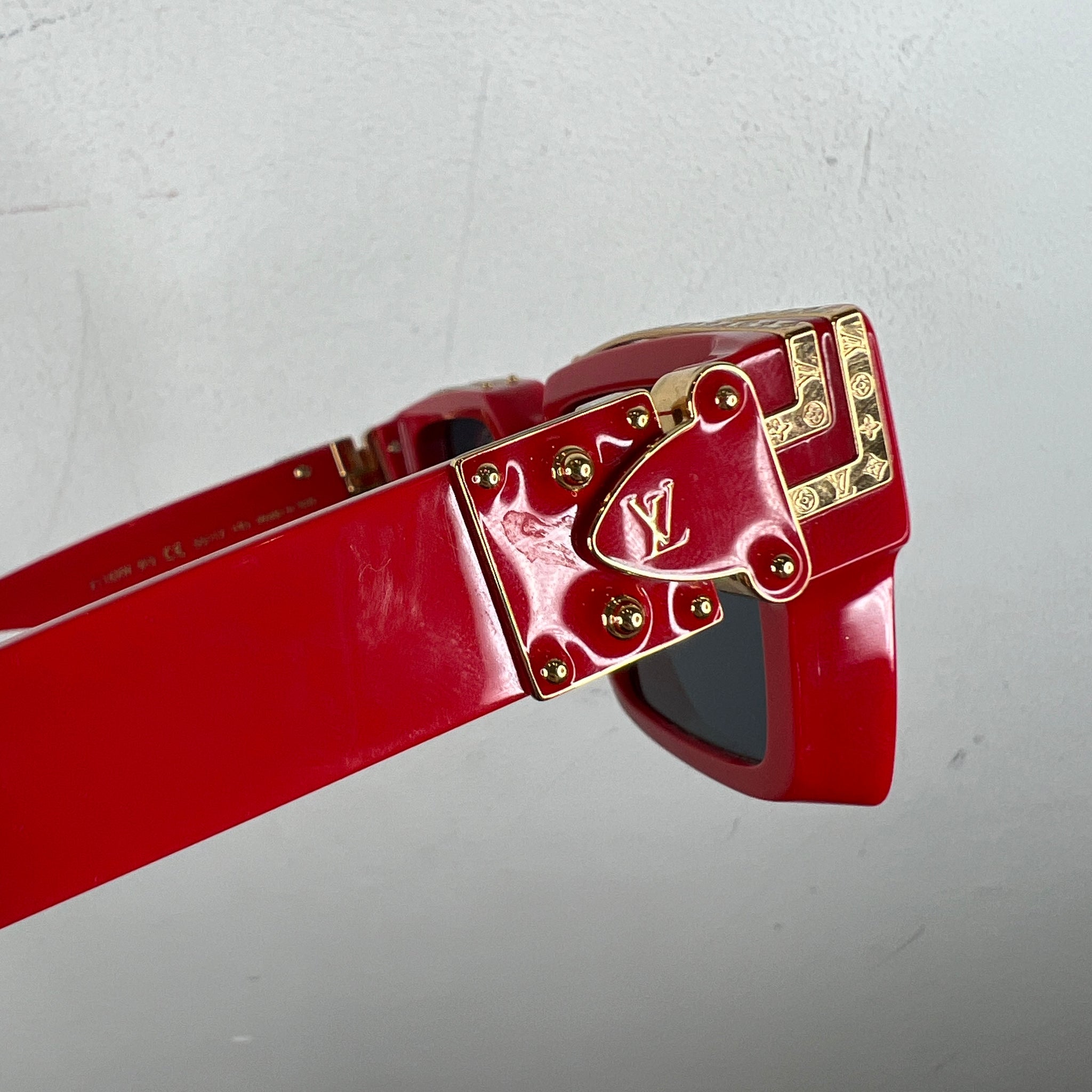 Louis Vuitton Red Millionaire Sunglasses