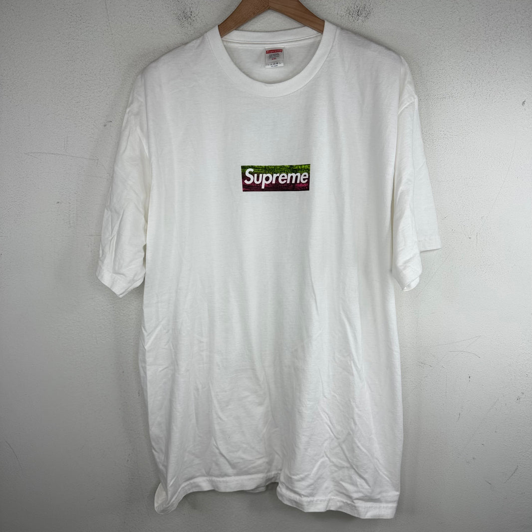 Supreme S.R. Studios Fire Relief Box Logo T-Shirt