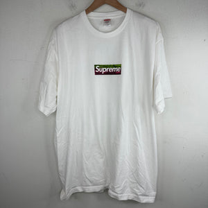 Supreme S.R. Studios Fire Relief Box Logo T-Shirt