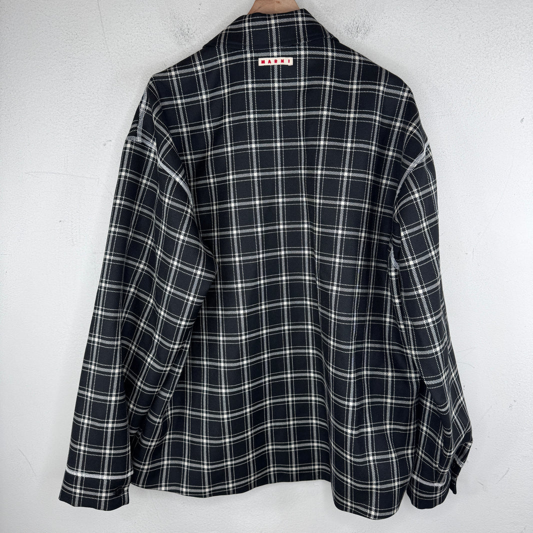 Marni Flannel Zip Jacket