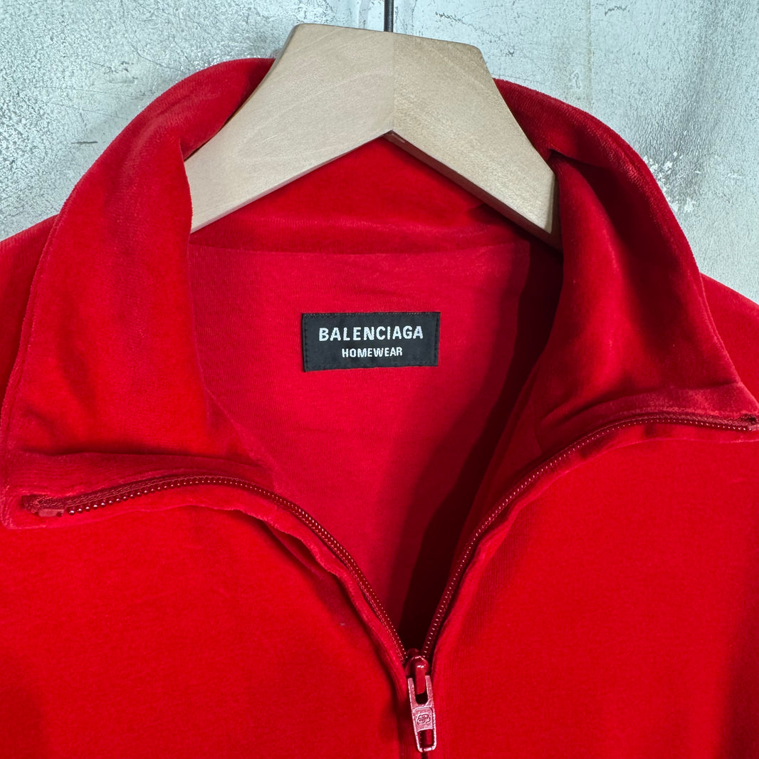 Balenciaga Hotel And Resorts Velvet Jacket