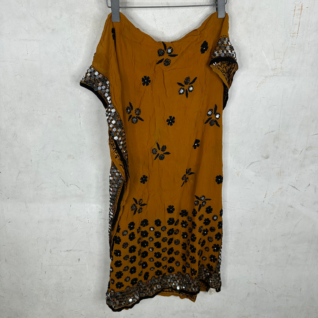 Bode Sequin Patterned Scarf