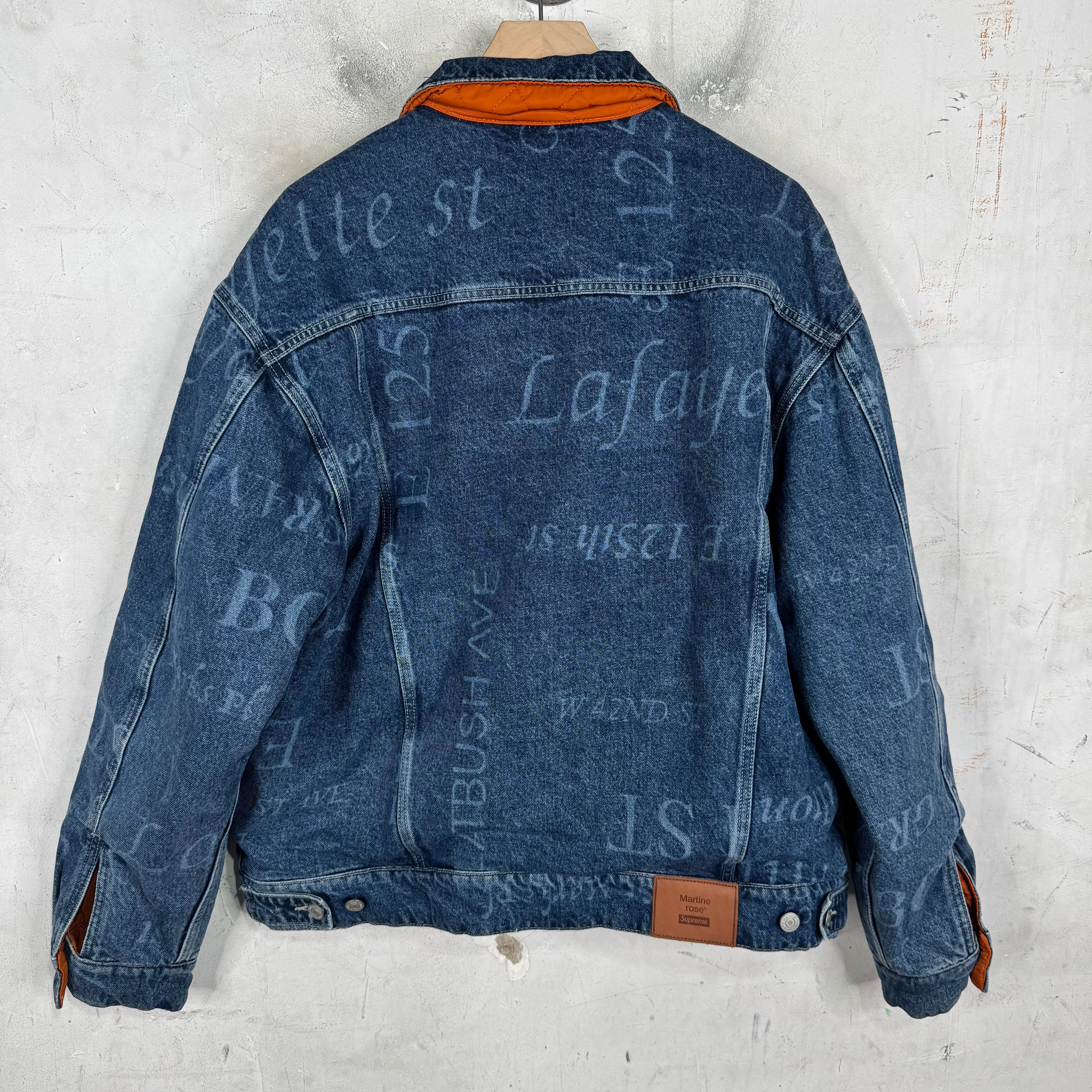 Supreme x Martine Rose Reversible Denim Jacket – www.Lukes.store