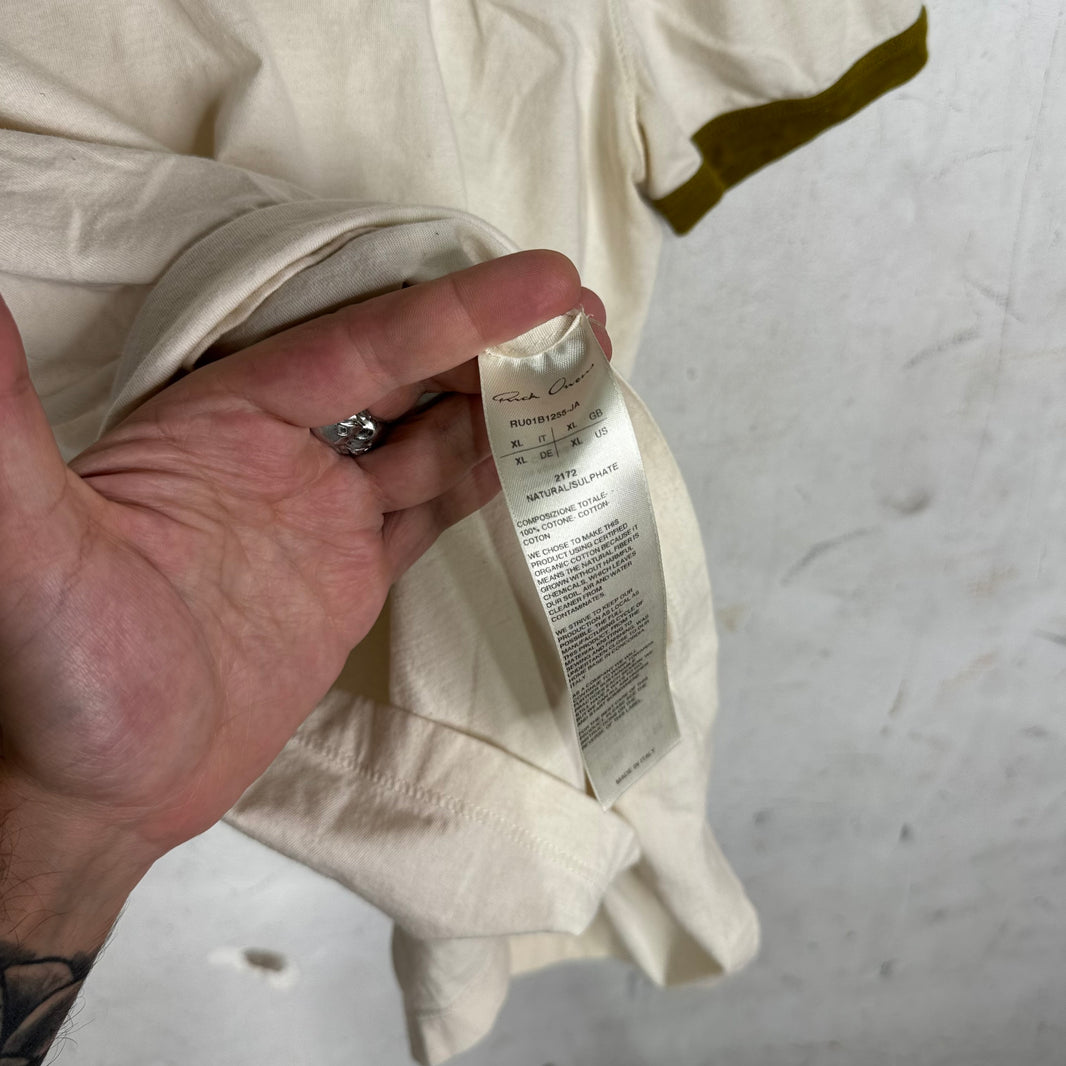 Rick Owens Natural/Sulphate Ringer T-Shirt
