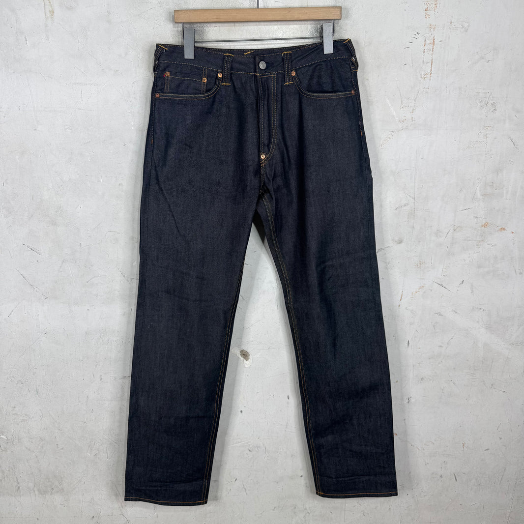 Evisu Selvedge Big White Logo Jeans