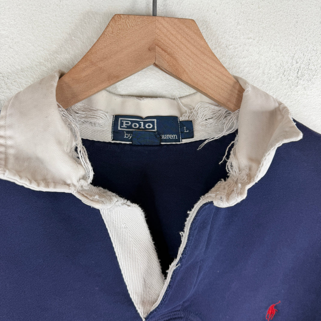 Polo Ralph Lauren Smoked Navy Rugby Shirt