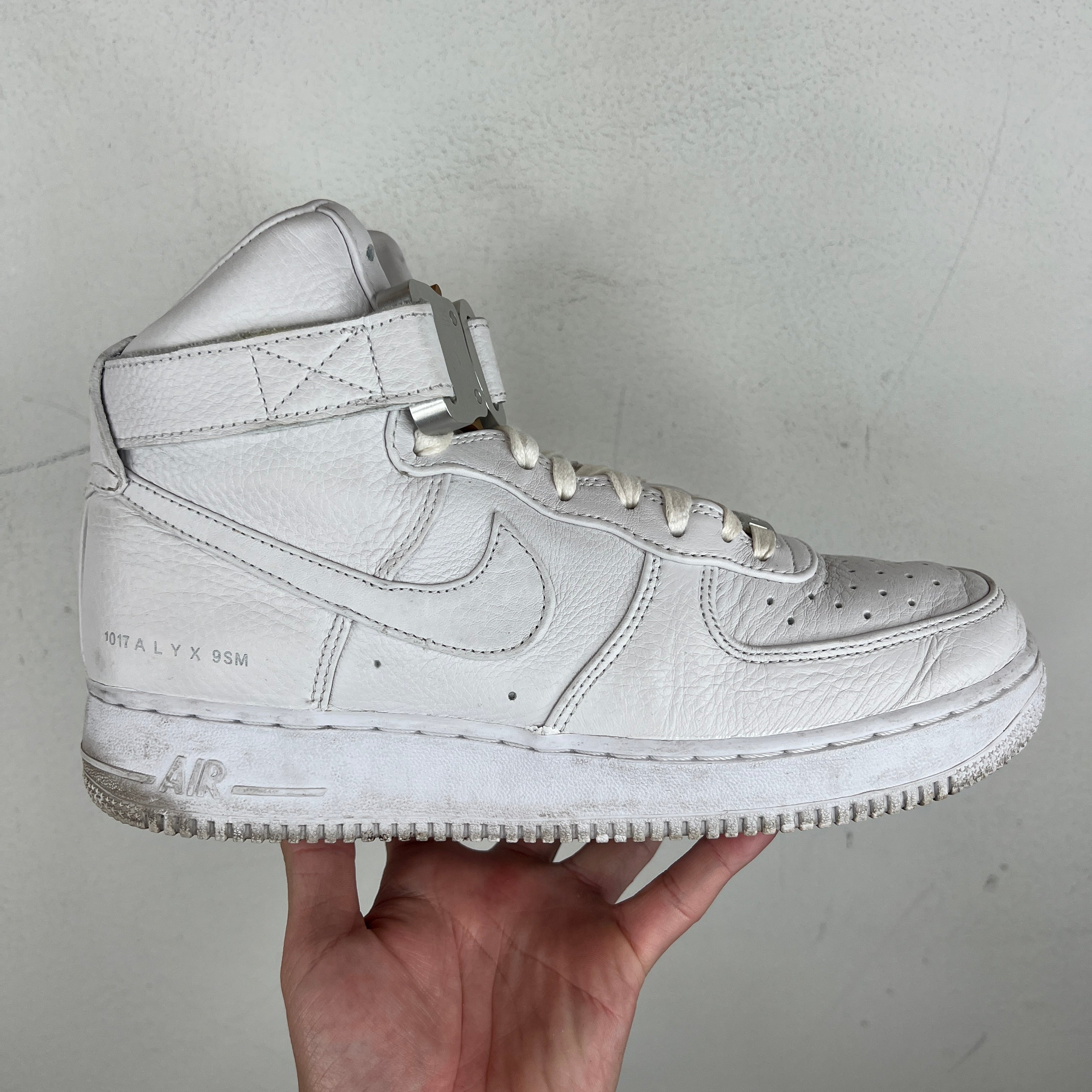 Alyx Nike White Air Force High Sneakers – www.Lukes.store