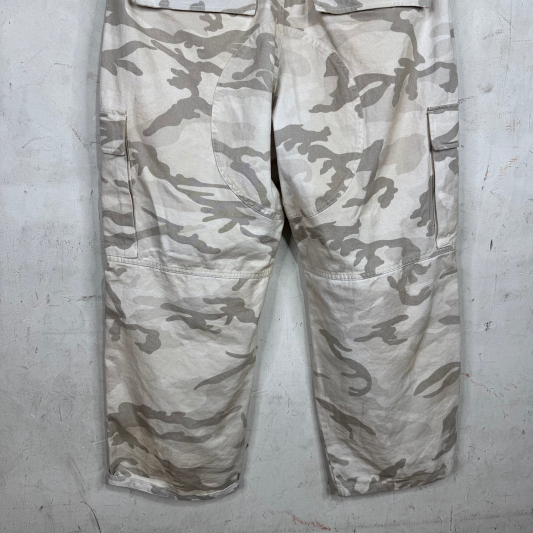 Project G/R Triple Layered Sand Camo Cargo Pants