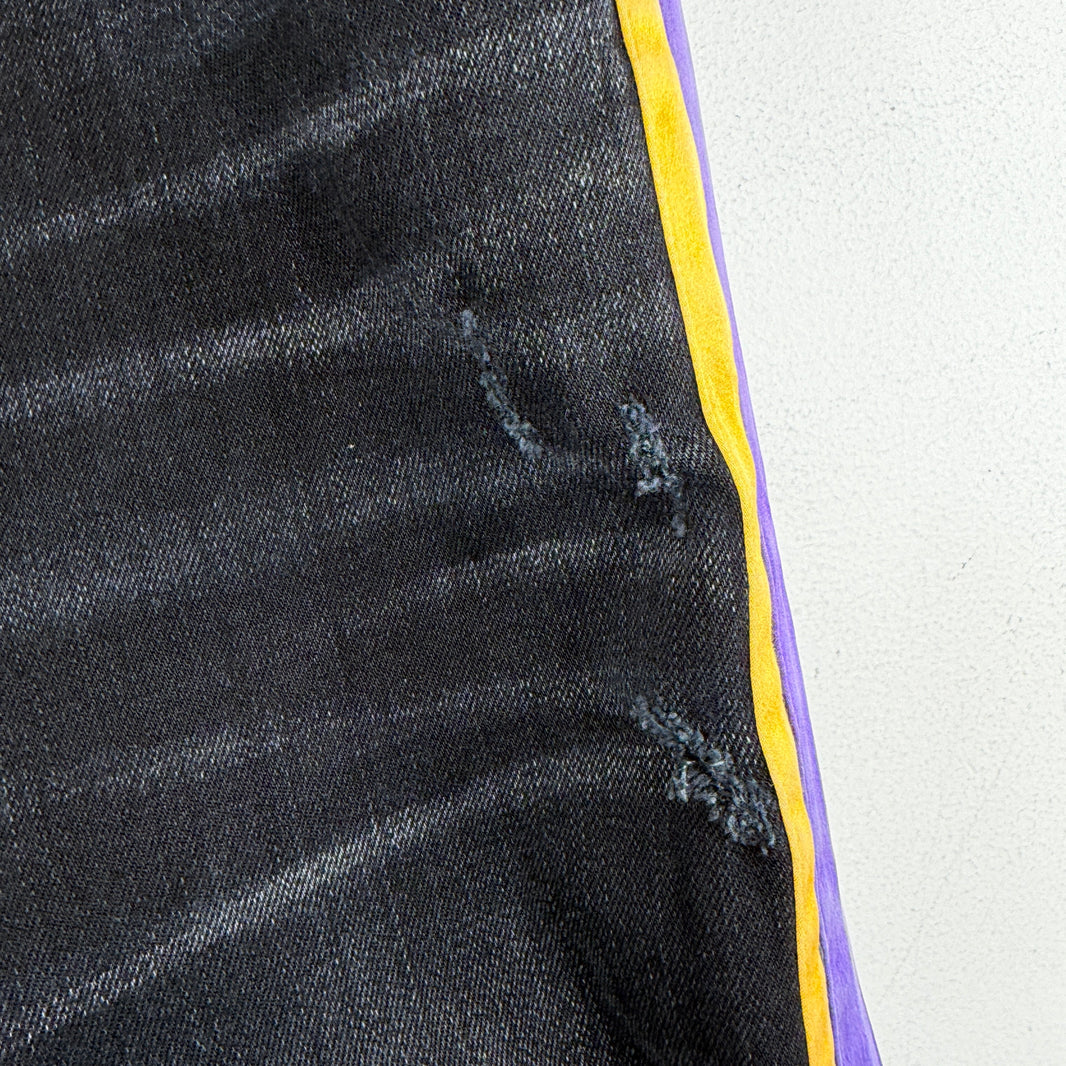 Amiri Purple/Yellow Striped Jeans