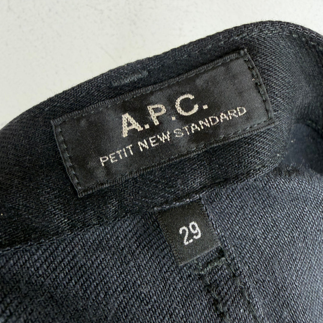 APC Black Petit New Standard Jeans