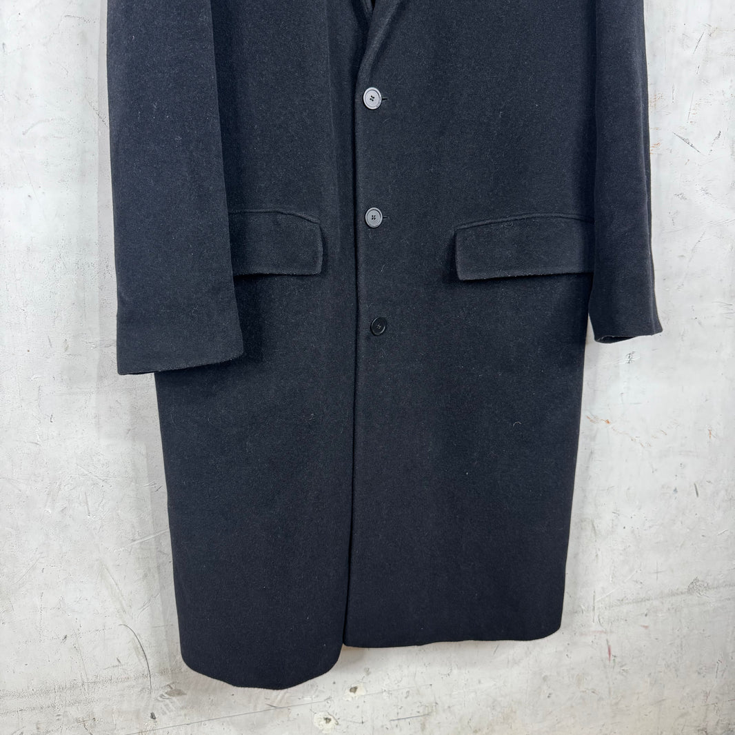 Balenciaga Wool Alpaca Floor Trench Coat