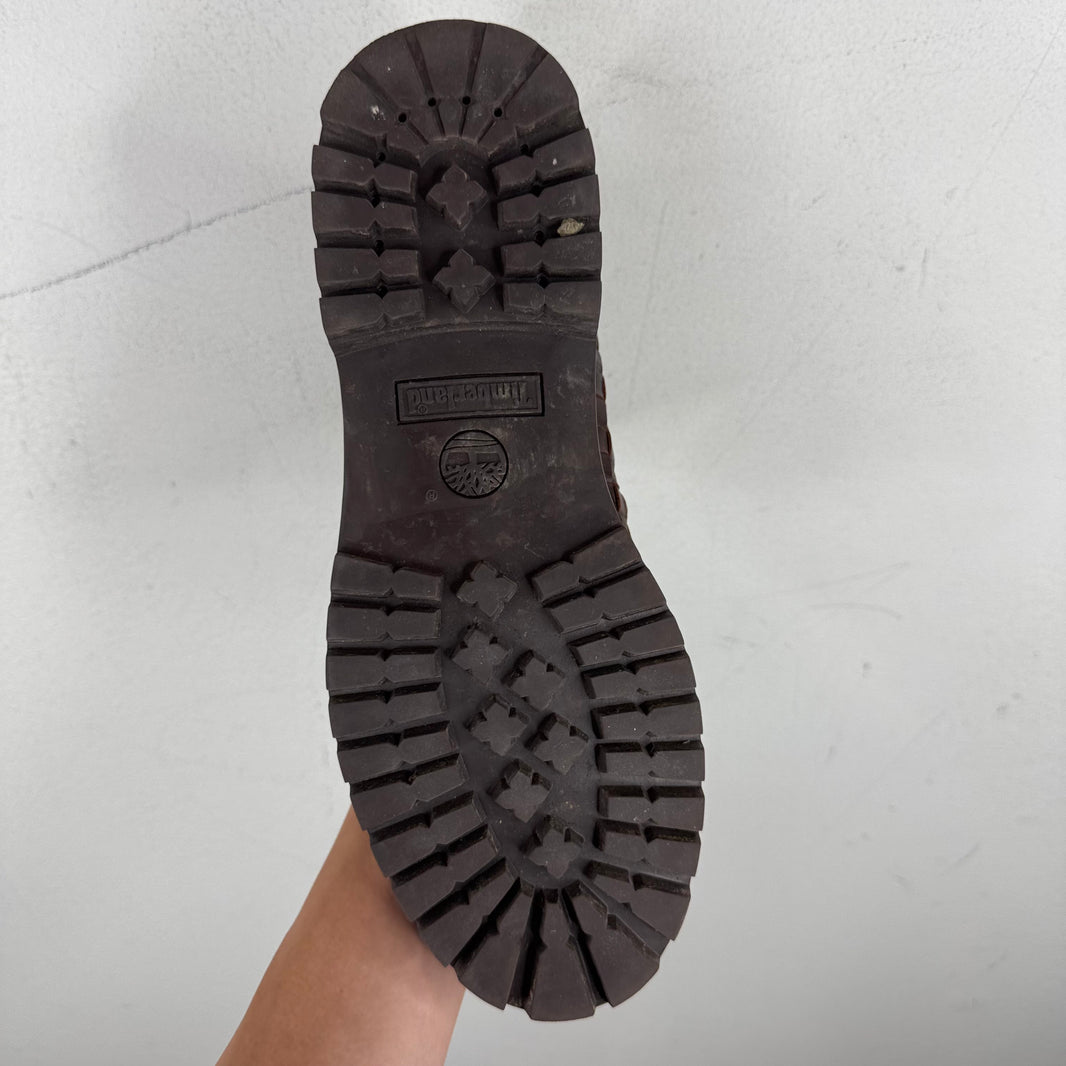 Timberland Brown Woven 6 Inch Boots