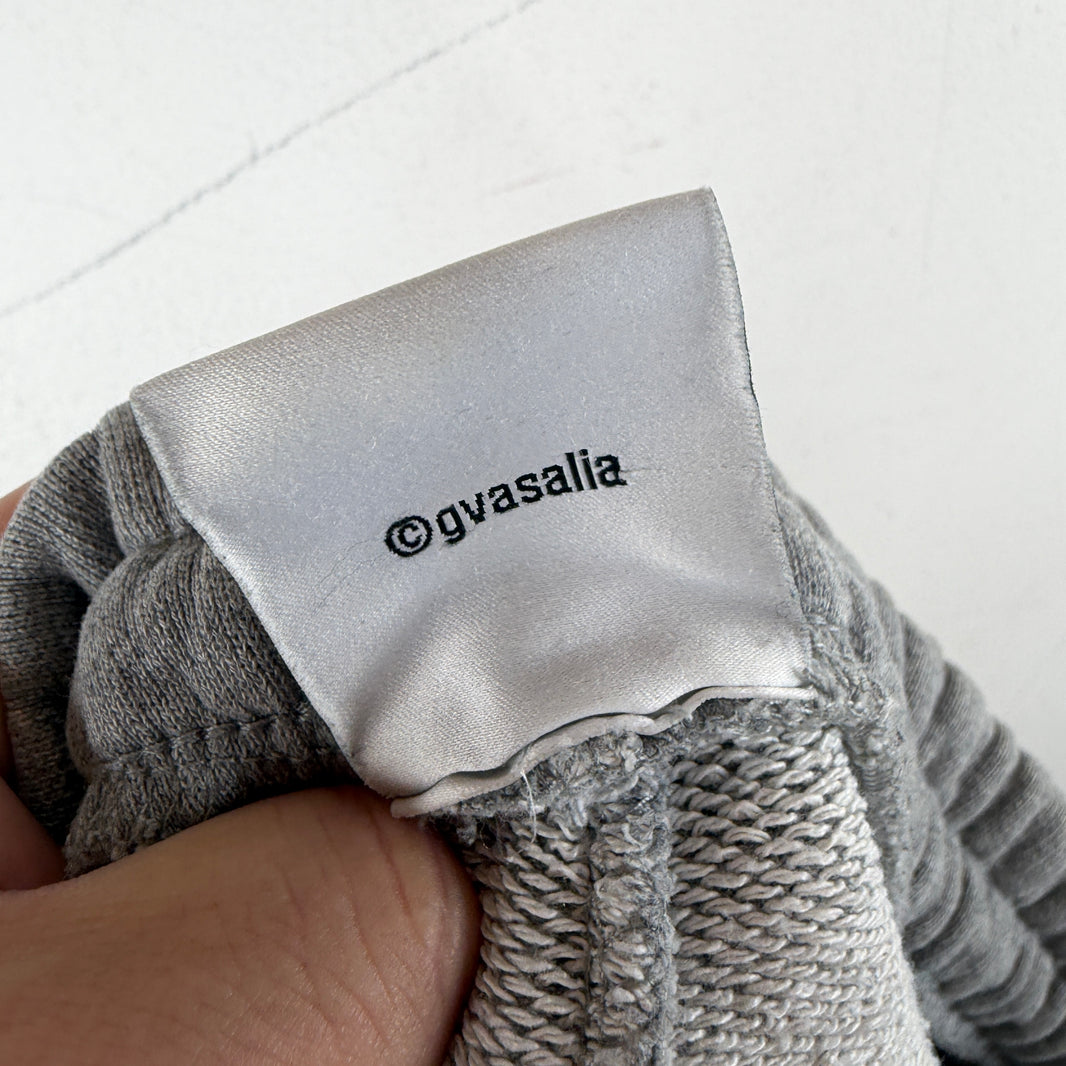 Vetements Gothic Logo Gray Sweatpants