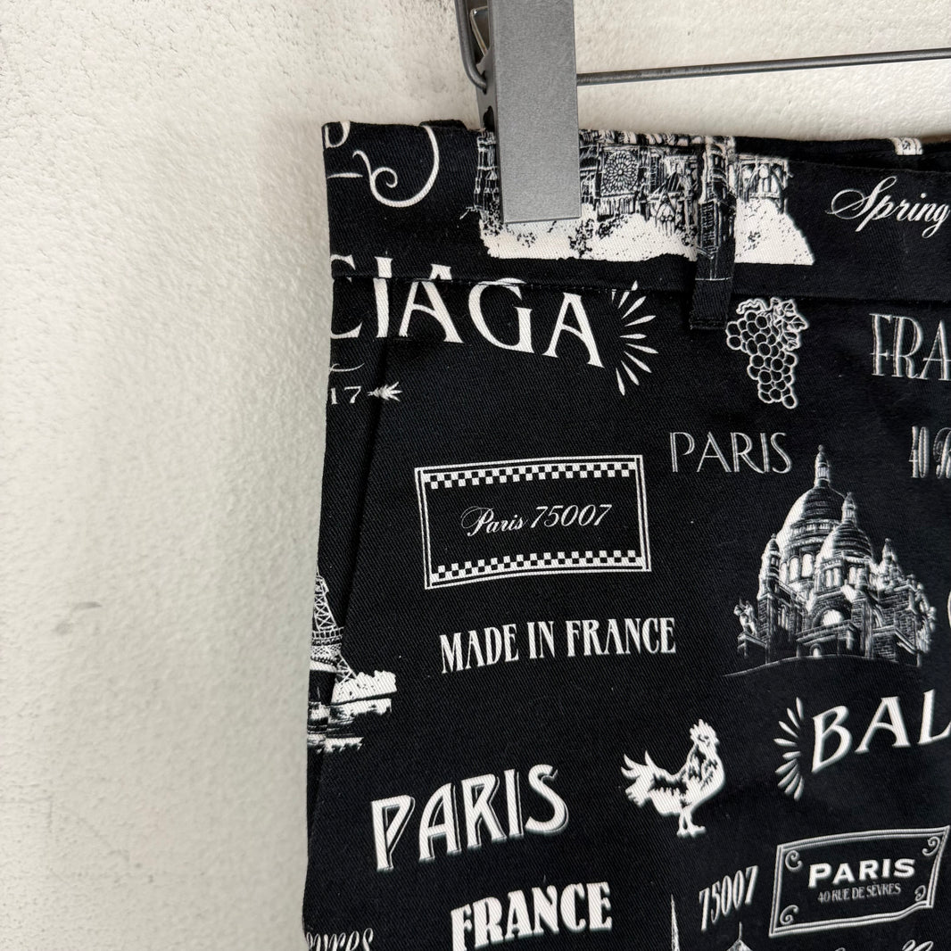Balenciaga AOP Paris Chinos