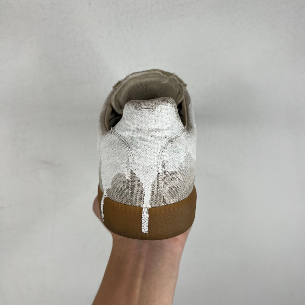 Margiela Canvas White Painted Replica Sneakers
