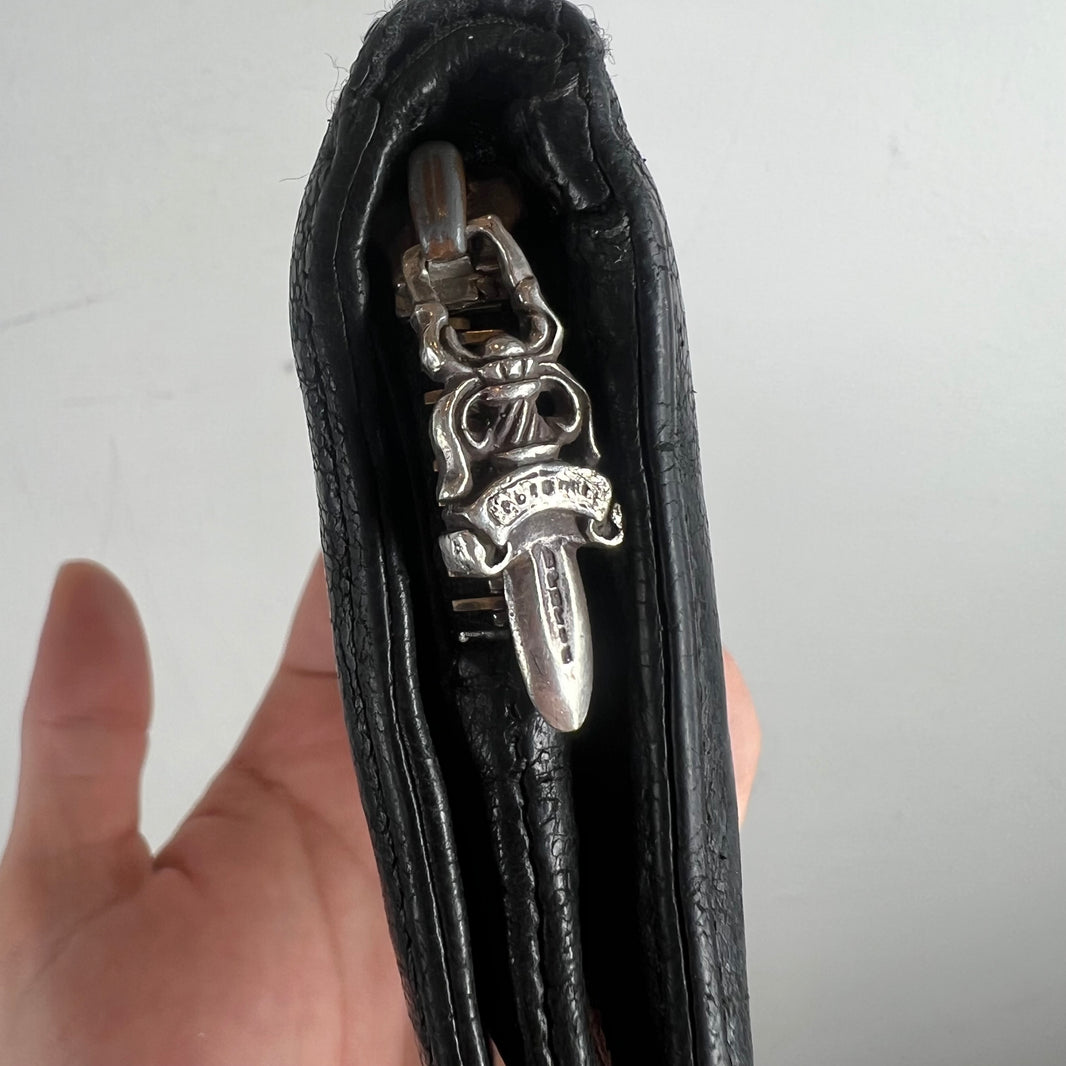 Chrome Hearts Soft Leather Fold Wallet