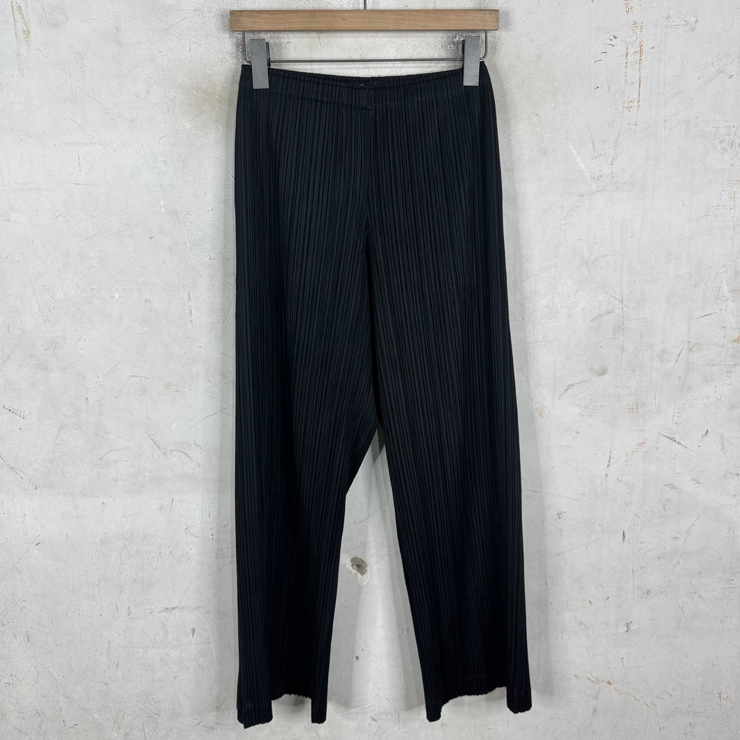 Issey Miyake Pleates Please Black Pants