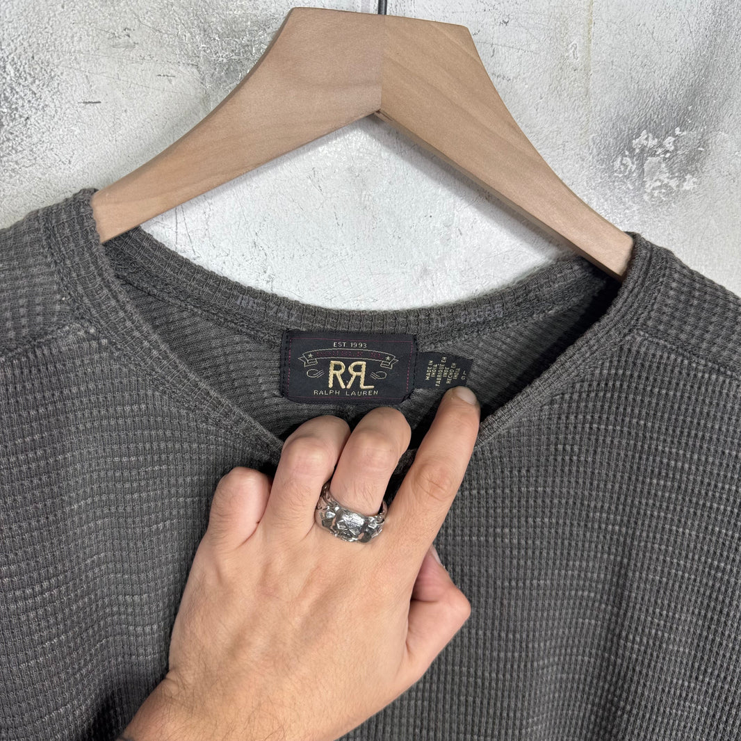 RRL Grey Thermal Shirt
