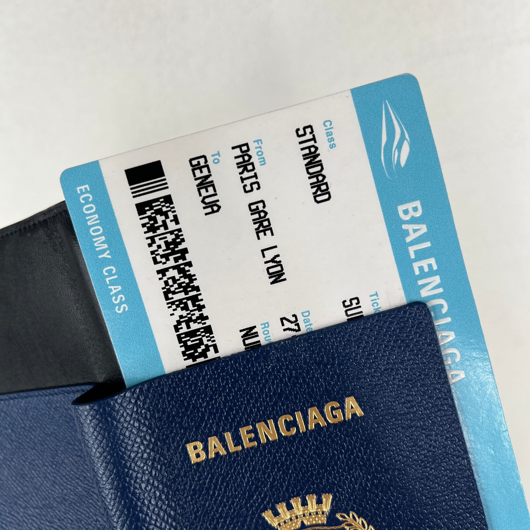 Balenciaga 1 Ticket Passport Wallet
