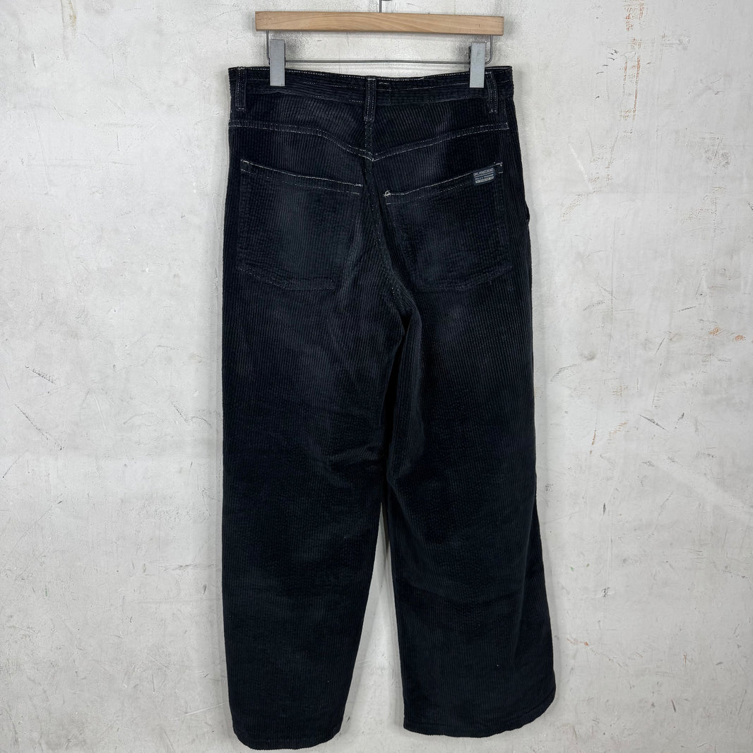 ERL Navy Distressed Boardwalk Pants