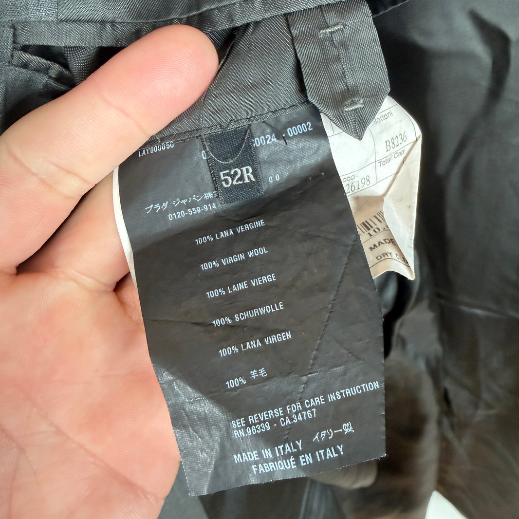 Prada Grey Wool Blazer