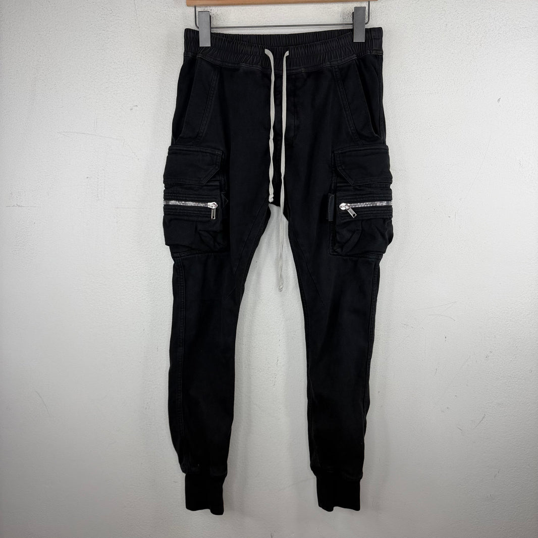 Rick Owens Luxor Mastodon Zipper Cargo Pants