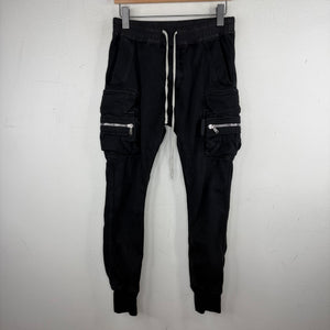 Rick Owens Luxor Mastodon Zipper Cargo Pants