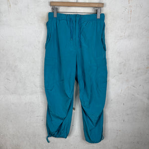 Louis Vuitton Teal Nylon Cargo Pants