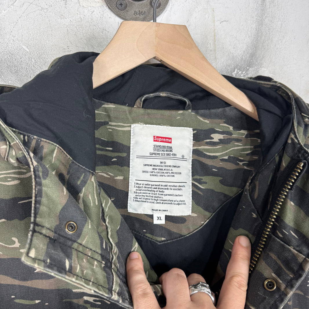 Supreme Tiger Camo Military Jacket