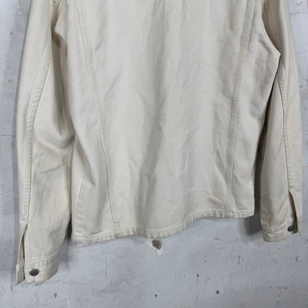 Helmut Lang 1998 No Waistband Trucker Jacket